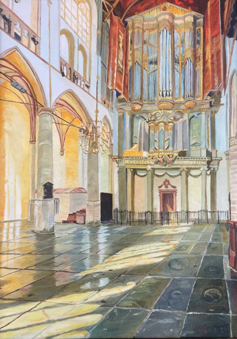 Interieur gr kerk alkmaar