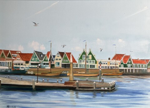 Volendam haven